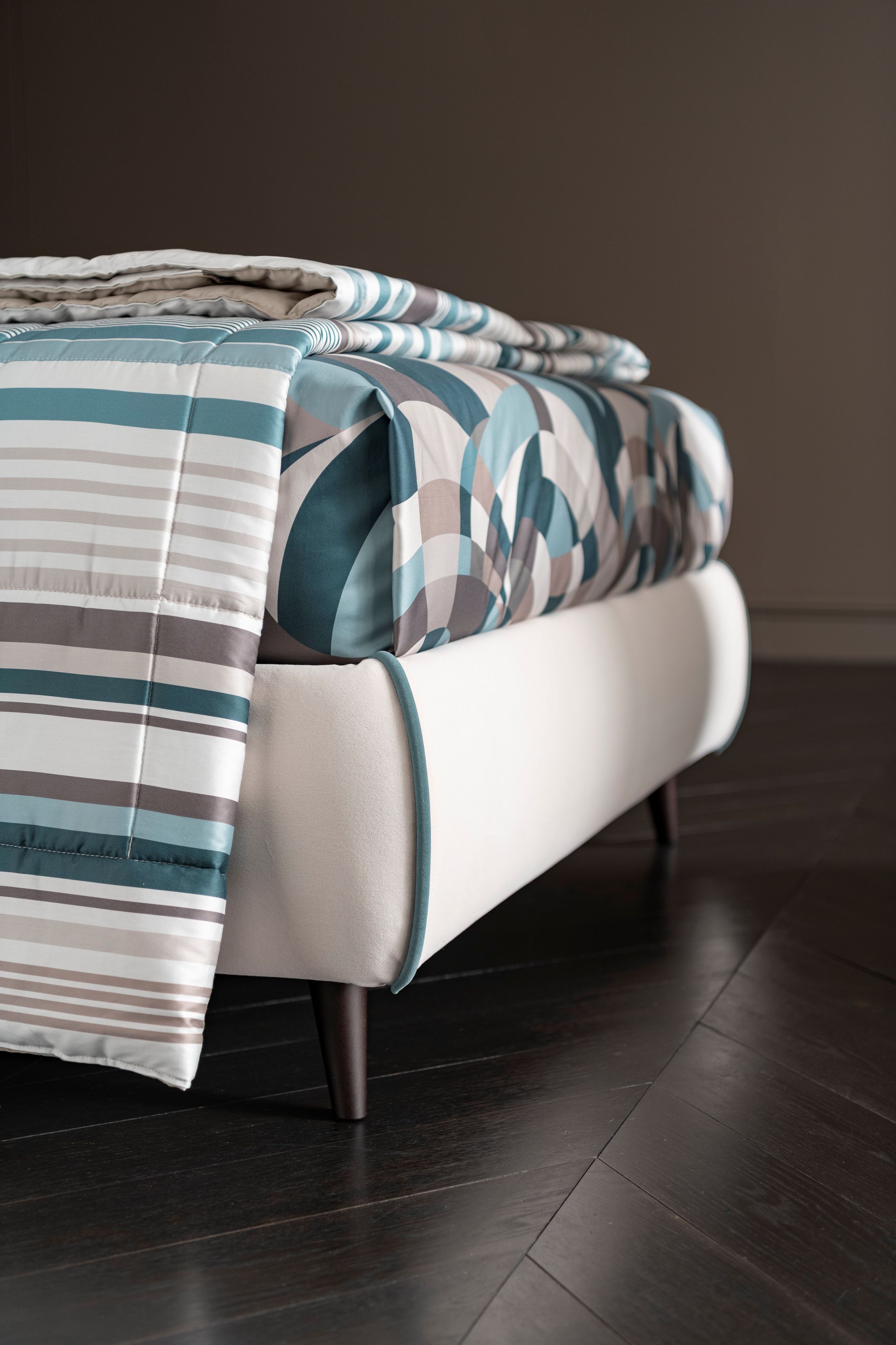 Односпальная кровать для хранения ткани с мягким изголовьем Altrenotti Soul Young ARCH-00086617 - Вид №3