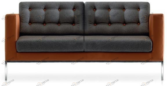 Quinti Sedute Стеганый диван из 2-местной ткани Vogue sun-id-1449540