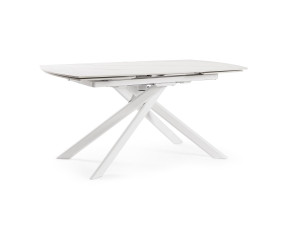 Керамический и стальной выдвижной стол