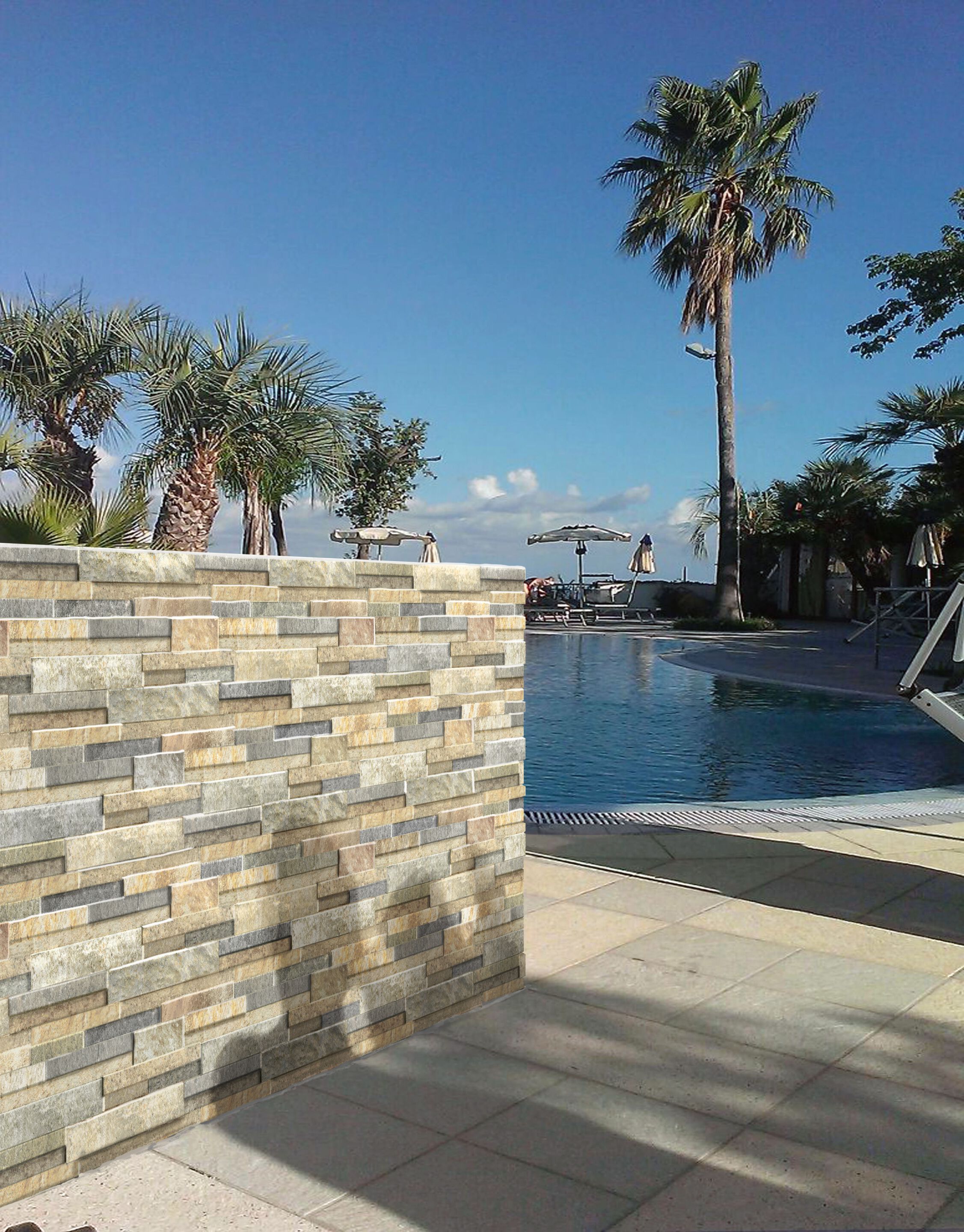 Керамогранит с эффектом камня KERADOM QUARZO ARCH-00146857 - Вид №7