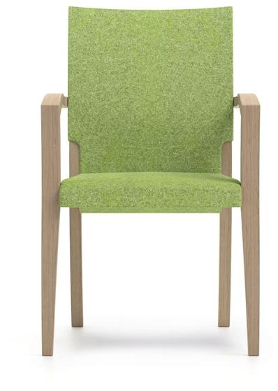 PIAVAL Штабелируемый тканевый стул с подлокотниками Theorema | health & care 44-14/5 - Вид №1