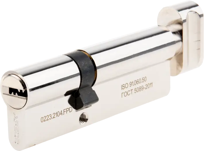 Цилиндровый механизм Apecs Pro для металлических дверей с защитой от взлома 84168055