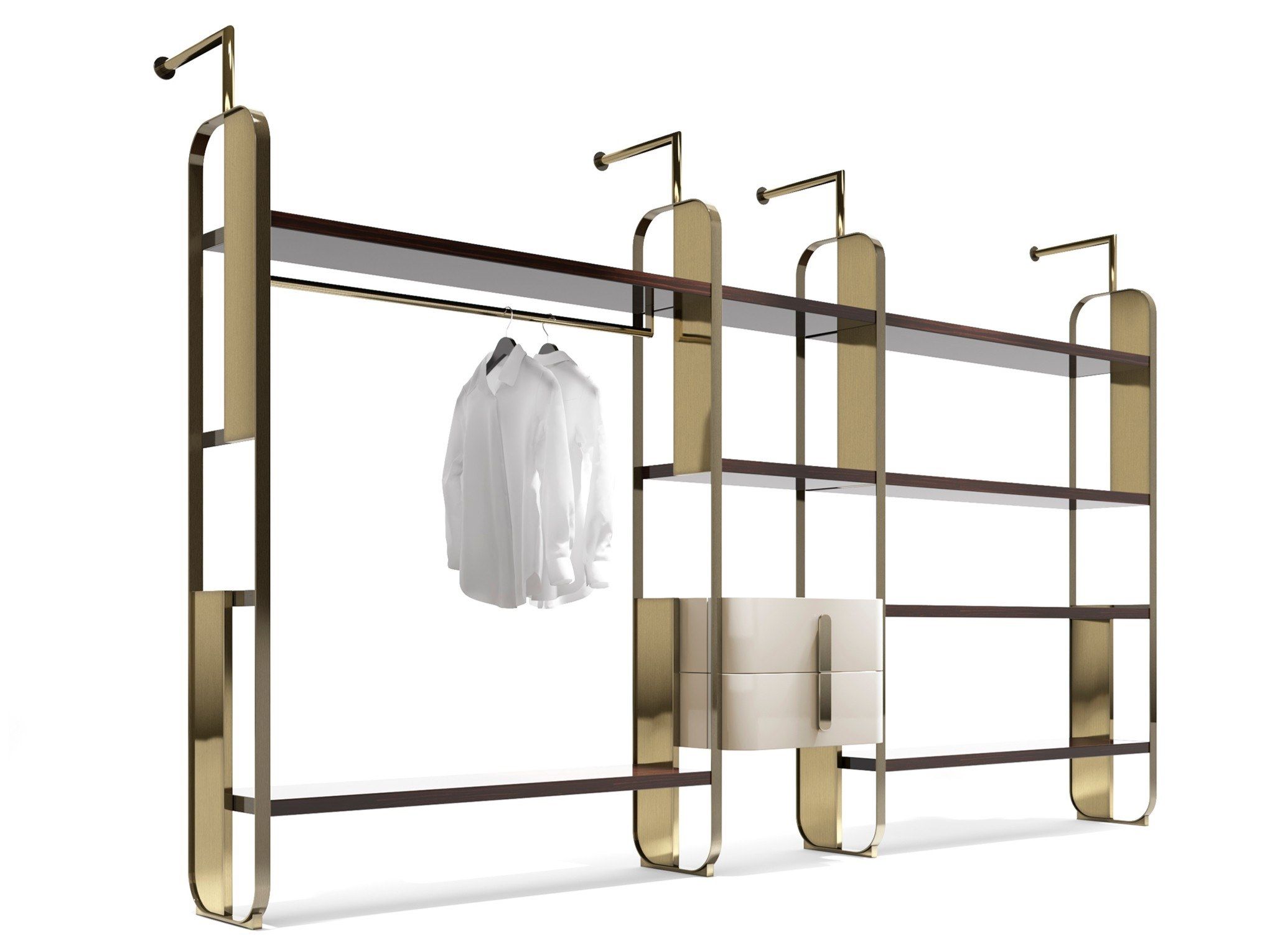Металлическая гардеробная на заказ Capital Collection Жизель ARCH-00036676 - Вид №1