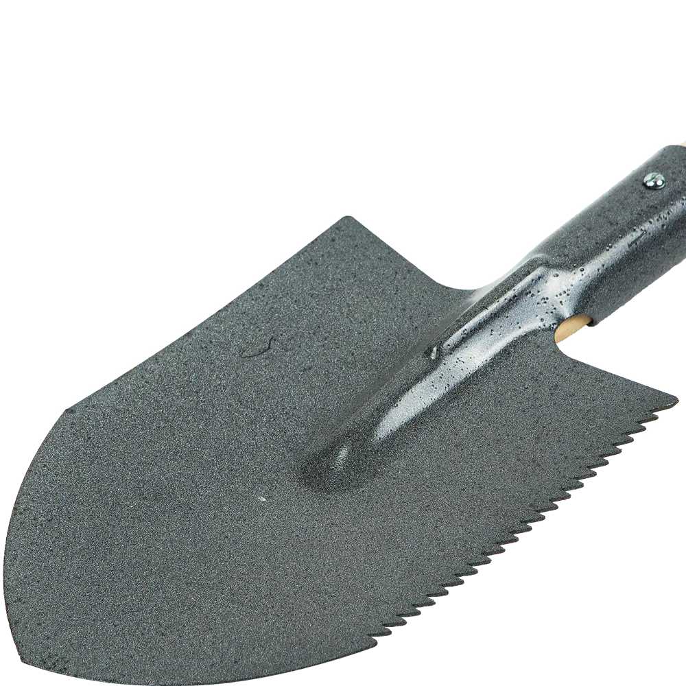 Лопата штыковая туристическая 37 см сталь, с черенком Santreyd STLM-2207980 - Вид №1
