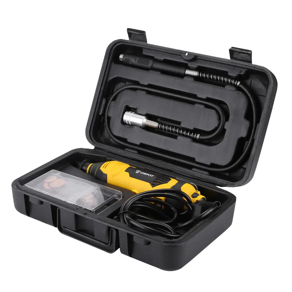 Гравер сетевой Deko DKRT200E 063-1411, 200 Вт, гибкий вал в комплекте STLM-2175097 - Вид №3