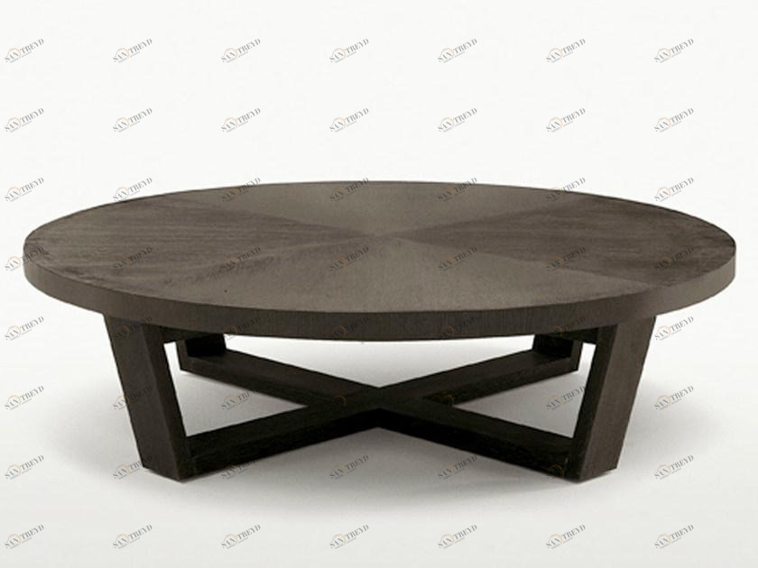 Maxalto Круглый журнальный столик из массива дерева Xilos sun-id-1479956