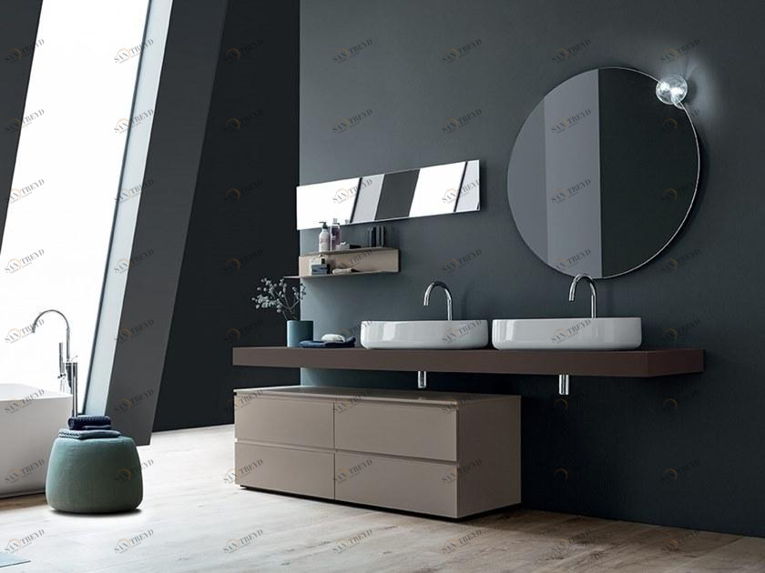 ARBLU Двойная тумба под умывальник с ящиками Dress sun-id-1465065