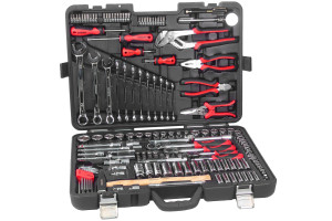15934456 Набор инструментов Professional 1/2", 3/8" и 1/4" 150 предметов GPS 150 Gigant
