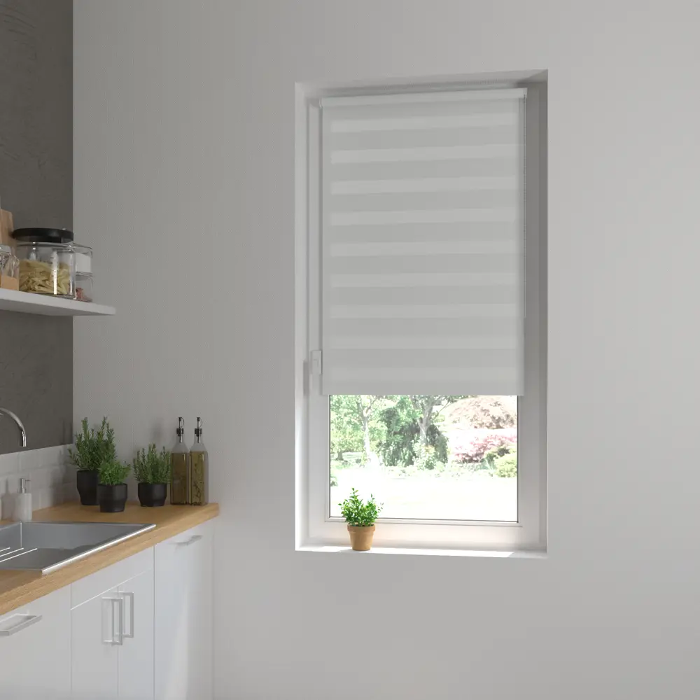 Штора рулонная день-ночь Inspire Peter 50x160 см светло-серая Granit 5 82691052 STLM-2015527 - Вид №11
