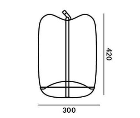 Светодиодная настольная лампа из дутого стекла BROKIS Узел ARCH-00115912 - Вид №14