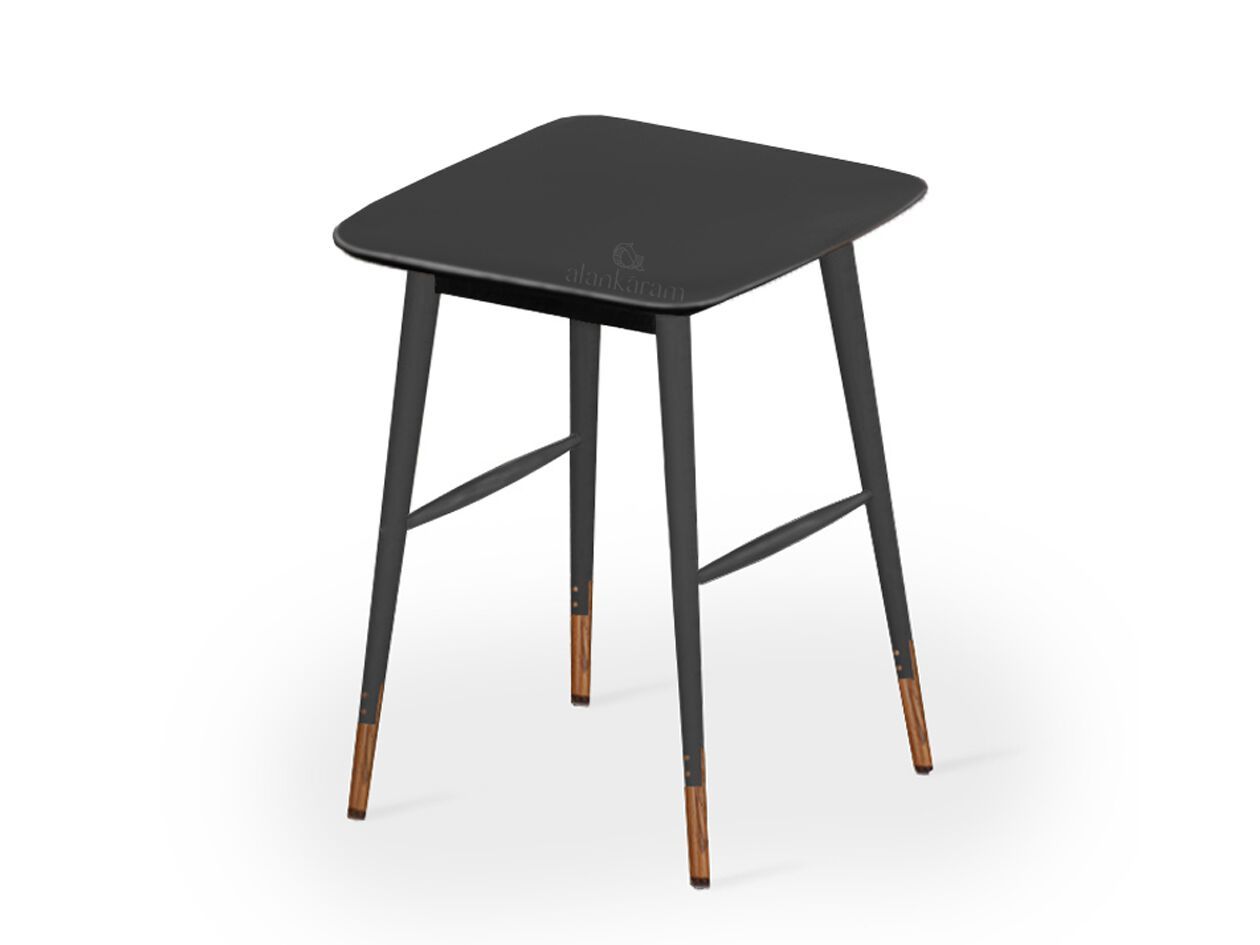 Высокий квадратный деревянный журнальный столик Alankaram AMBU ARCH-00145324 - Вид №4