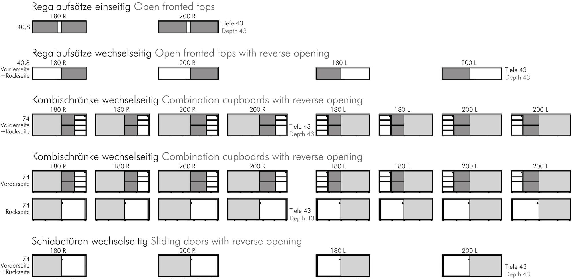 werner works Двусторонняя офисная мебель Basic s sun-id-1394989 - Вид №7