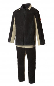 68911 Костюм брезентовый комбинированный cпилком со съемным утеплителем  Одежда для сварщиков  размер 52-54/170-176