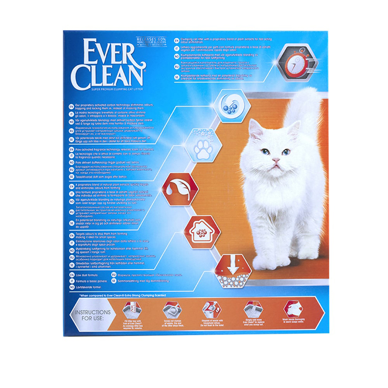 ПР0043396 Наполнитель для кошачьего туалета Fast Acting Мгновенный контроль запахов 6кг EVER CLEAN  - Вид №1