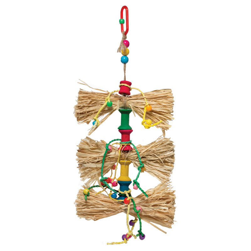 ПР0054685 Игрушка для птиц "Бантики", 220/260*140мм TRIOL 