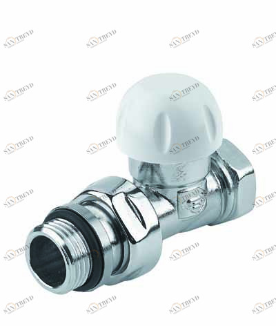 Carlo Poletti V141710CB Клапан термостатический угловой с подключением для стальной трубы 