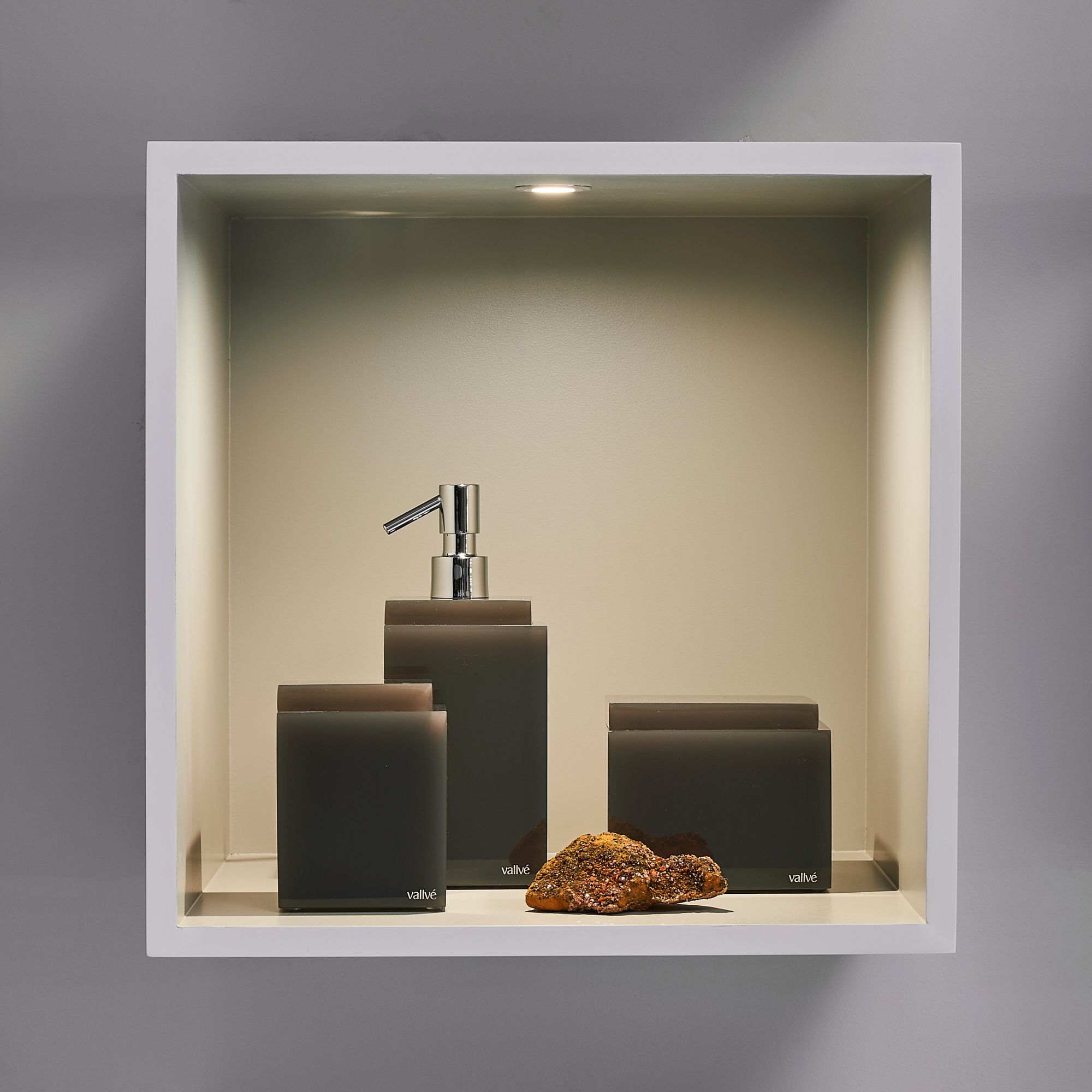 Диспенсер для мыла из смолы Vallvé SQUARE ARCH-00132286 - Вид №3