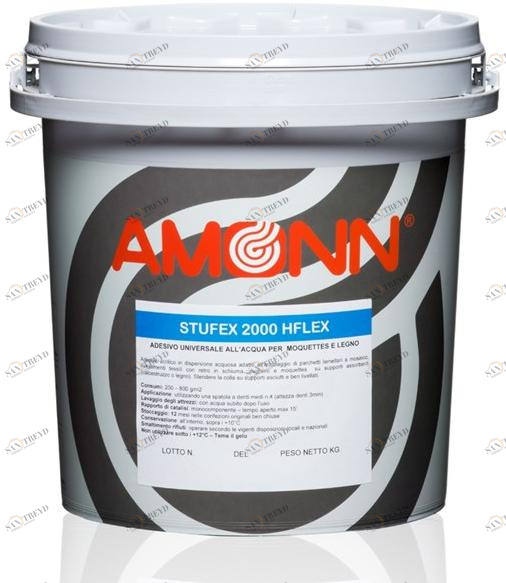 J.F. AMONN Универсальный клей на водной основе для ковров и дерева Colle per pavimenti sun-id-1426610