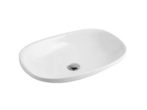 Керамическая прямоугольная раковина