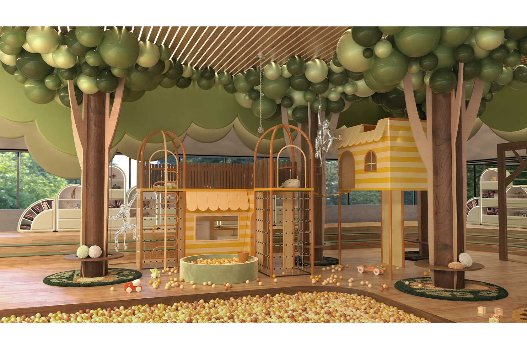 CIST162 Игровые площадки Волшебный рынок Circu  - Вид №12