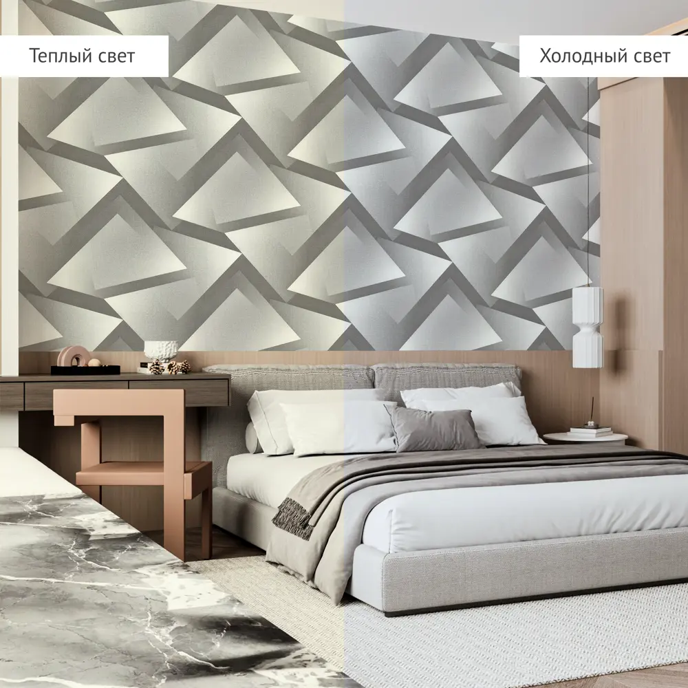 Обои флизелиновые Wall Decor Пикассо графитовые 1.06 м 75246-41 STLM-2093729 - Вид №5