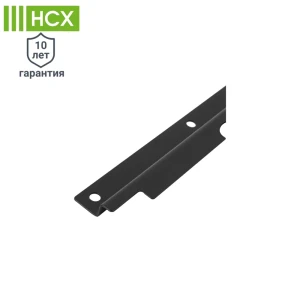 Боковое крепление для шкафа НСХ сталь цвет чёрный 2 шт
