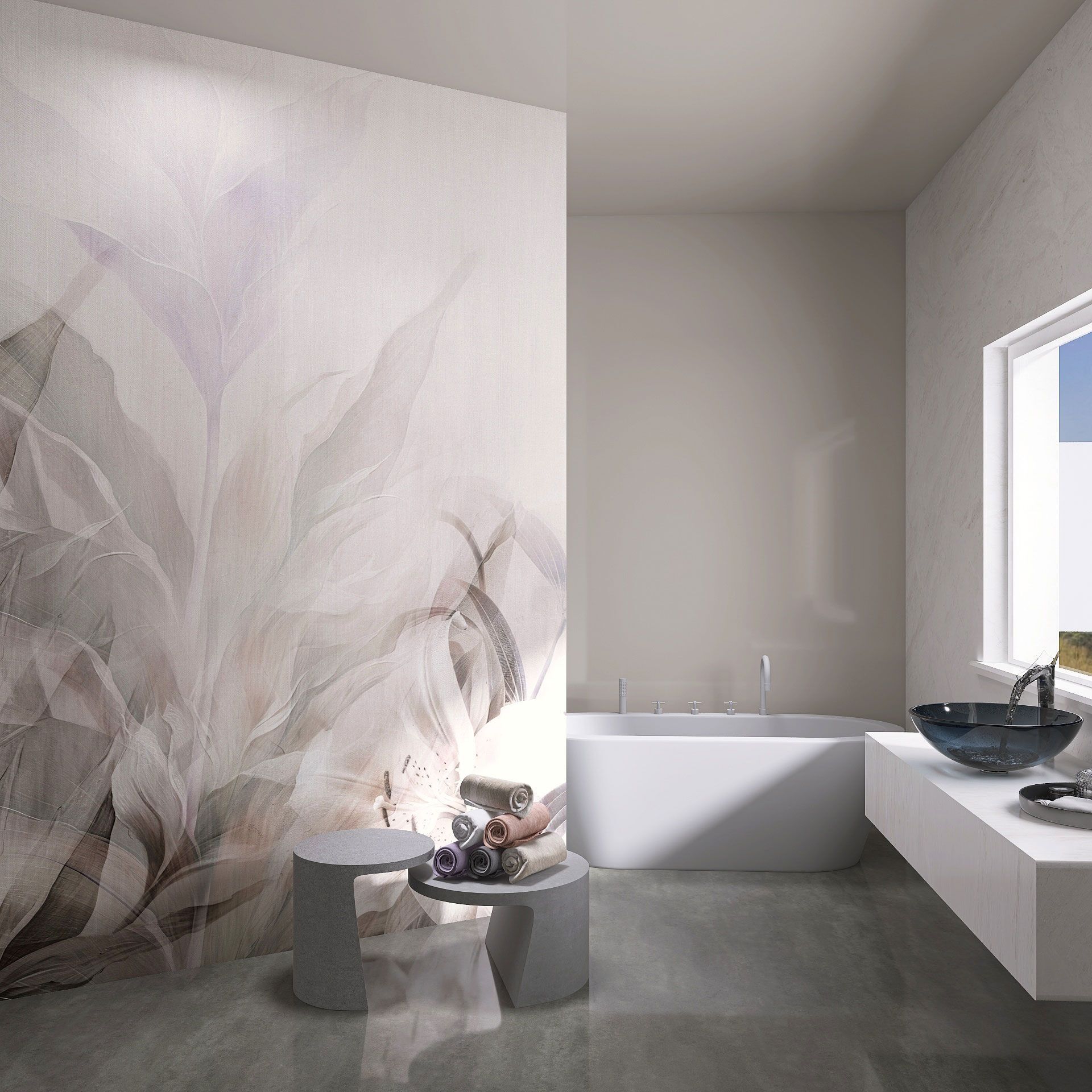 Обои с цветочными мотивами Rimura 2025 ARCH-00027605 - Вид №1