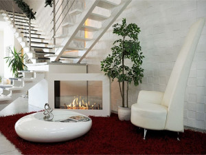 Отдельно стоящий камин на биоэтаноле