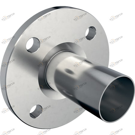 GEBERIT 33746 Фланец Geberit Mapress из нержавеющей стали, PN 10/16, с гладким концом (газ) 