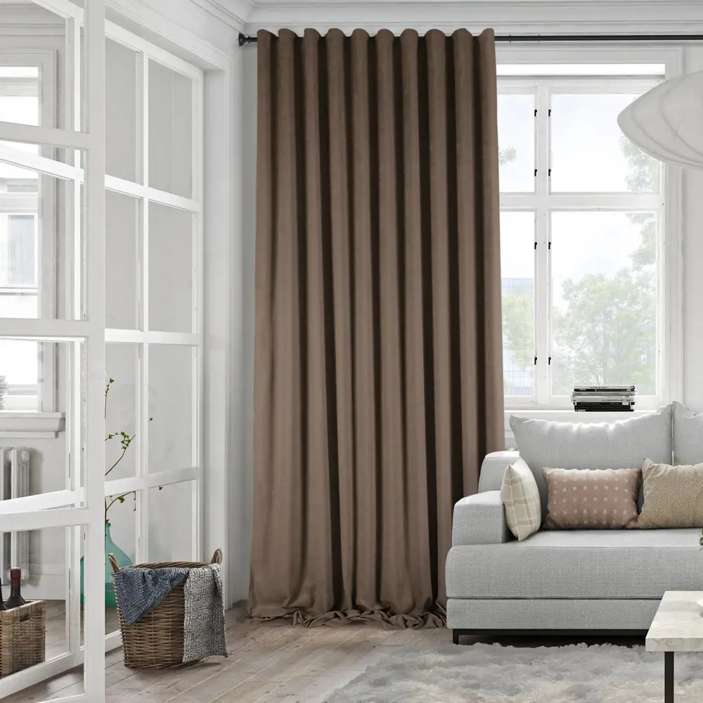 KREAFORTA Рим — штора на ленте со скрытыми петлями 200×310 см 89392367 STLM-1539478
