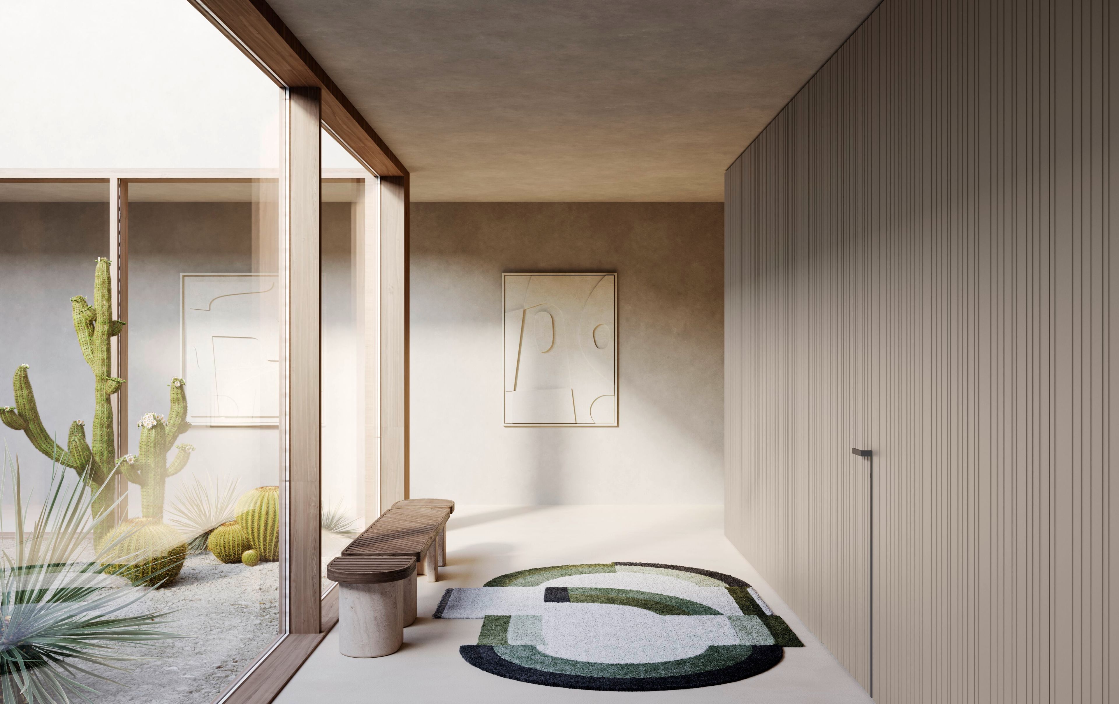 Деревянный настенный секционный шкаф Olivieri STYLE ARCH-00058399 - Вид №4