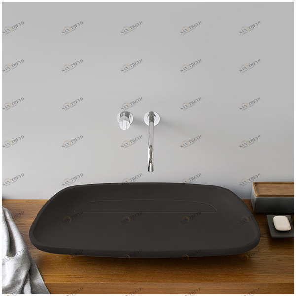 INK026 Накладная раковина на столешницу  овальная Neutra Design 