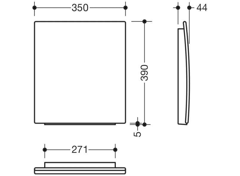 950.51.02090 спинка HEWI System 800 K  - Вид №6