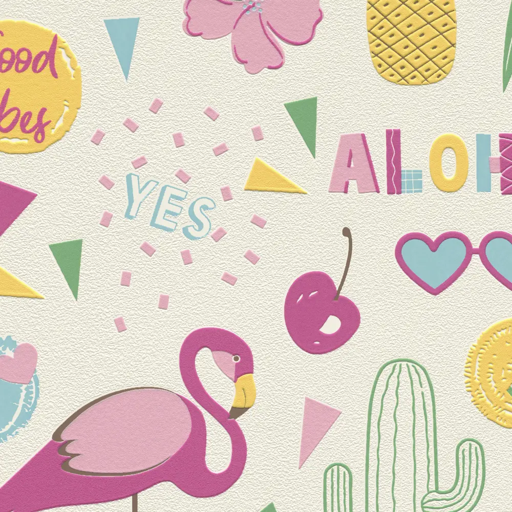 Обои флизелиновые Rasch Kids & Teens III «Aloha» 0.53 м RA 815238 STLM-2098524 - Вид №1