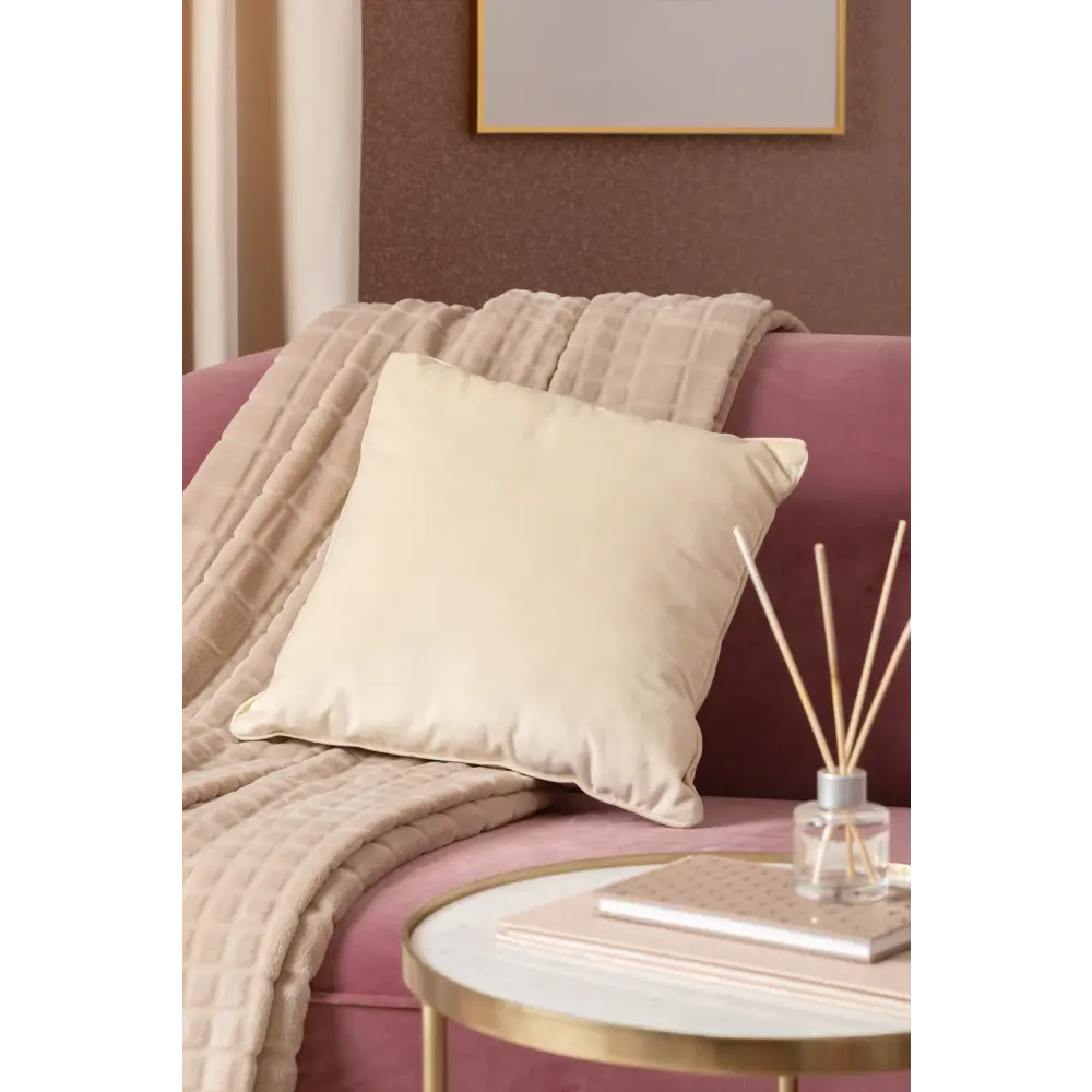 Подушка Inspire Manchester 40x40 см цвет экрю Ecru 82609284 STLM-2114497  - Вид №3