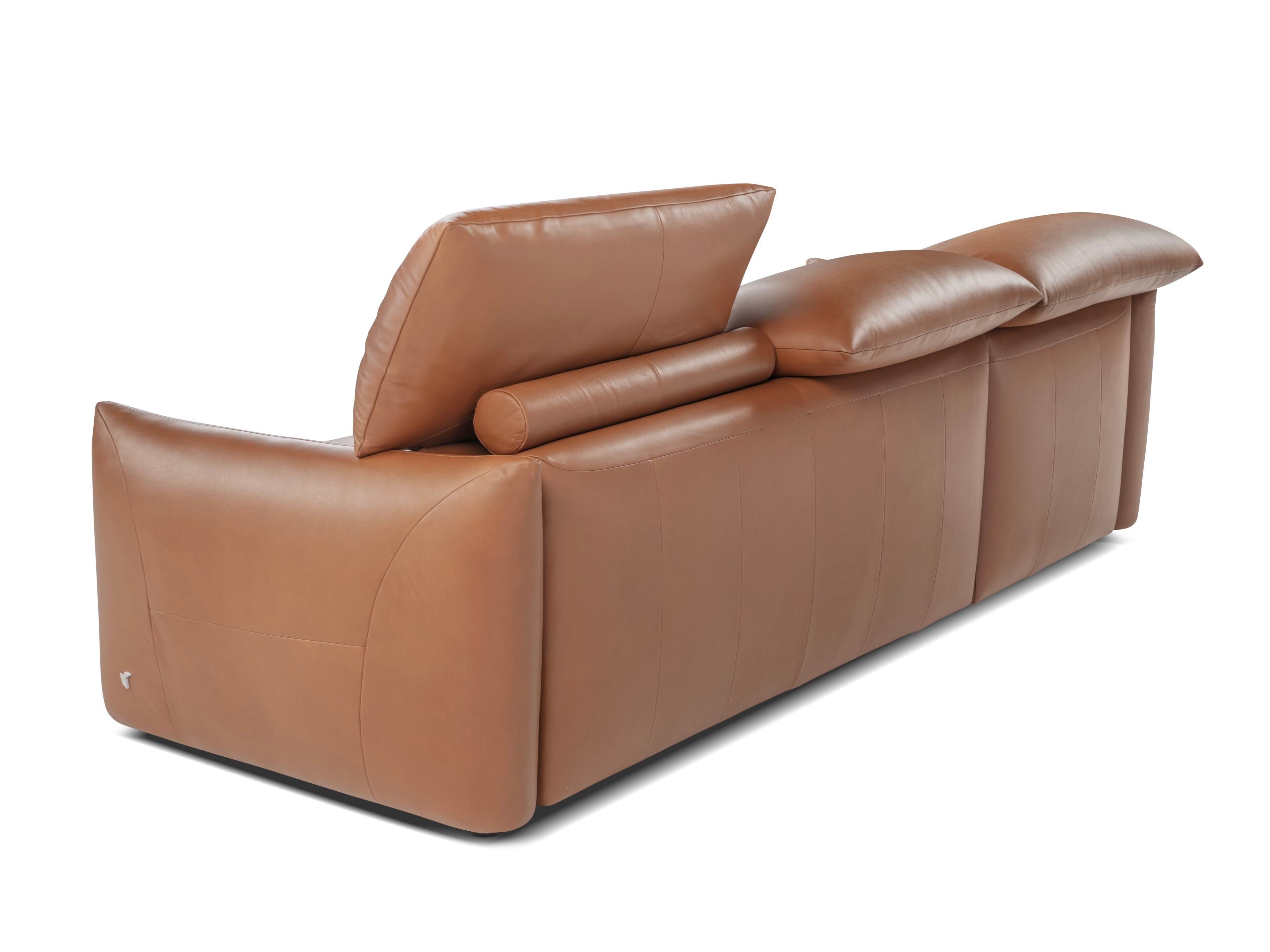 Кожаный диван с подголовником на 4 места Calia Italia Superior ARCH-00035225 - Вид №2