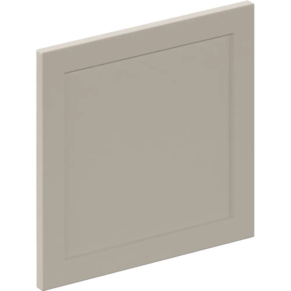 Фасад кухонного шкафа Ньюпорт 59.7x76.5 см KONSENSA ЛДСП цвет бежевый Ньюпорт Топо STLM-2135620 - Вид №1