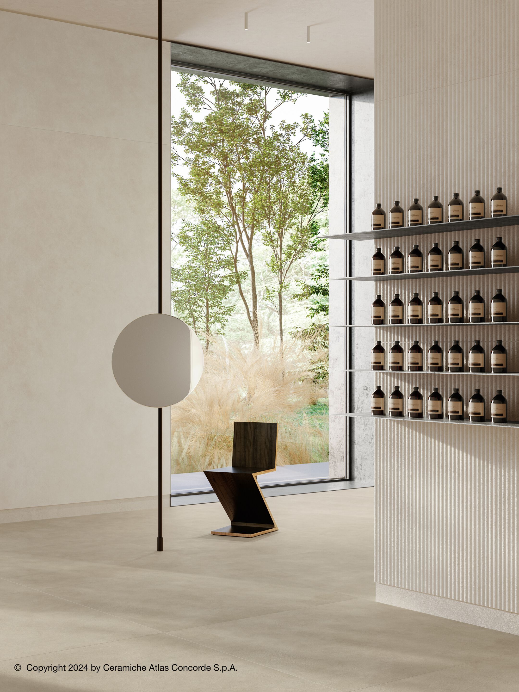 Керамогранит с цементным эффектом Atlas Concorde Boost Expression ARCH-00047016 - Вид №4