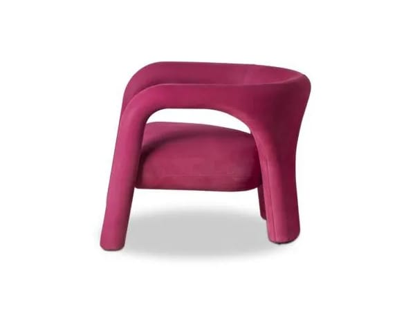 Кресло из нубука с подлокотниками Baxter AIMÉE ARCH-00080078 - Вид №2