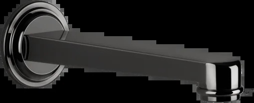 Носик для ванны 65103 706 Gessi Venti20 ЧЕРНЫЙ МЕТАЛЛ PVD