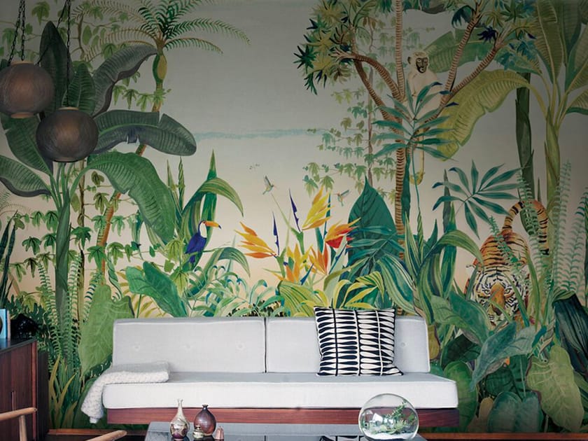 Обои с цветочными мотивами Jannelli&Volpi MALAYSIA ARCH-00117445