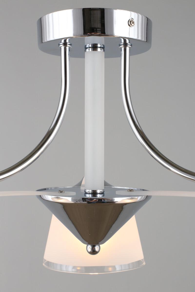 Потолочная люстра Omnilux Rosate OML-65307-03 OMNILUX ROSATE 328322 Белый;хром  - Вид №1