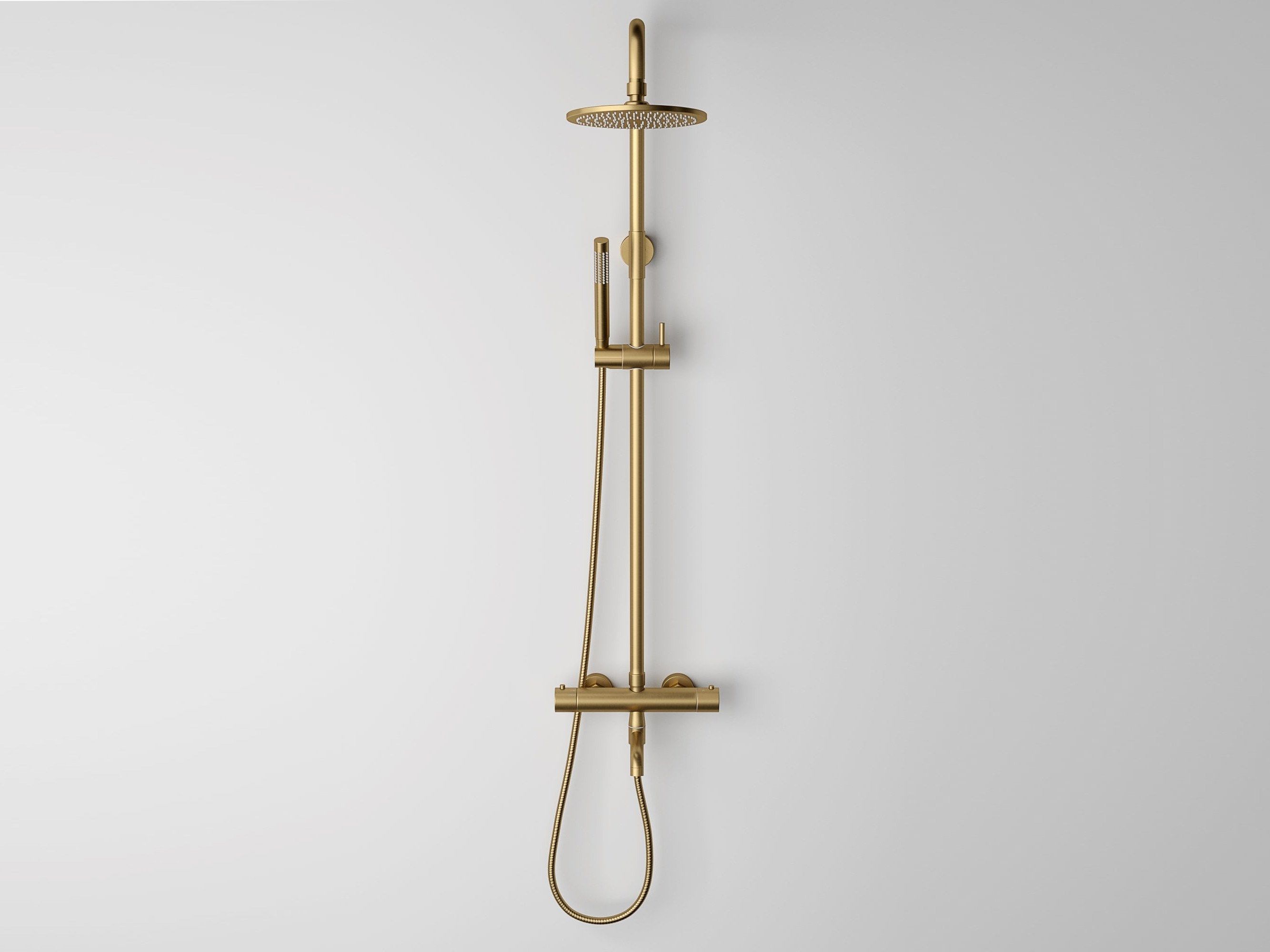 Термостатический смеситель для ванны с 3 отверстиями и ручным душем LUSSO Elegance ARCH-00108654