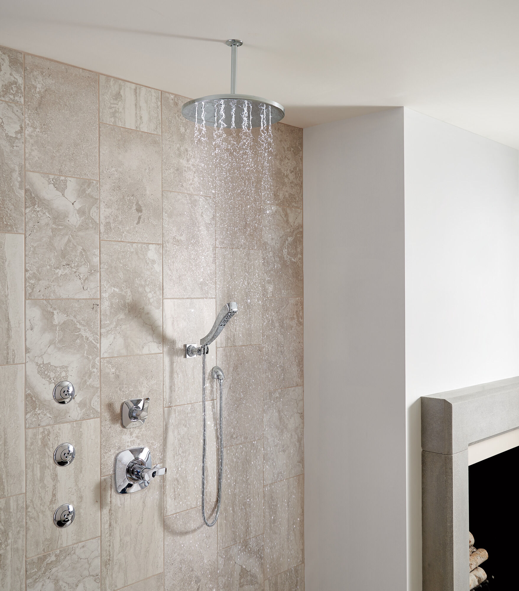 T17T052 Трим только для клапана серии TempAssure® 17T Delta Faucet Tesla Хром - Вид №2