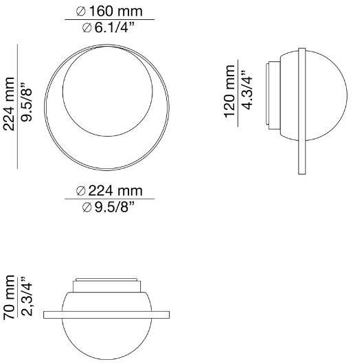 Estiluz Аппликация светодиода Circ A-3722 - Вид №1