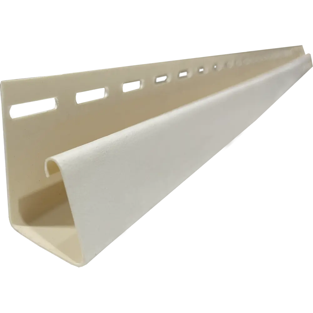 J-профиль универсальный Grand Line Decor 3000 мм белый STLM-2186772