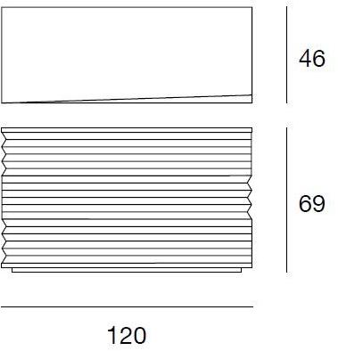 Pacini & Cappellini Комод из древесного волокна Tiffany 5571 - Вид №1