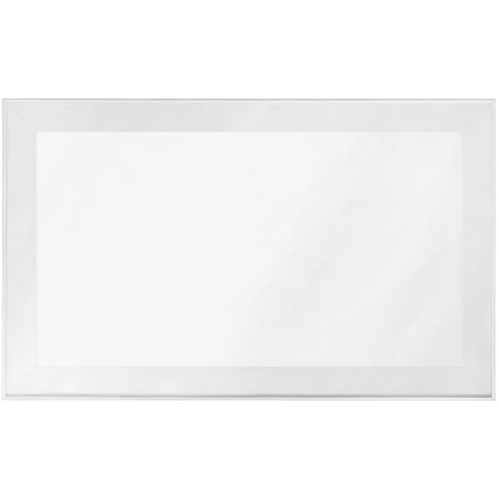 Фасад-витрина кухонного шкафа Вельск 59.7x38.1 см KONSENSA стекло цвет белый STLM-2066749 - Вид №1