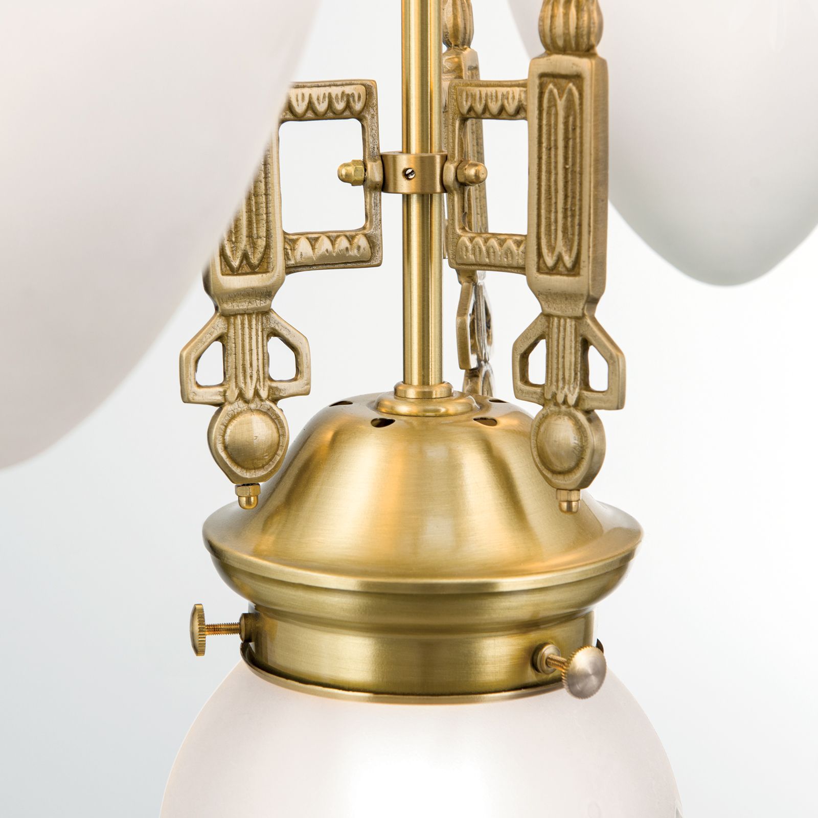 Люстра из латуни и стекла Orion Будапешт ARCH-00037437 - Вид №1