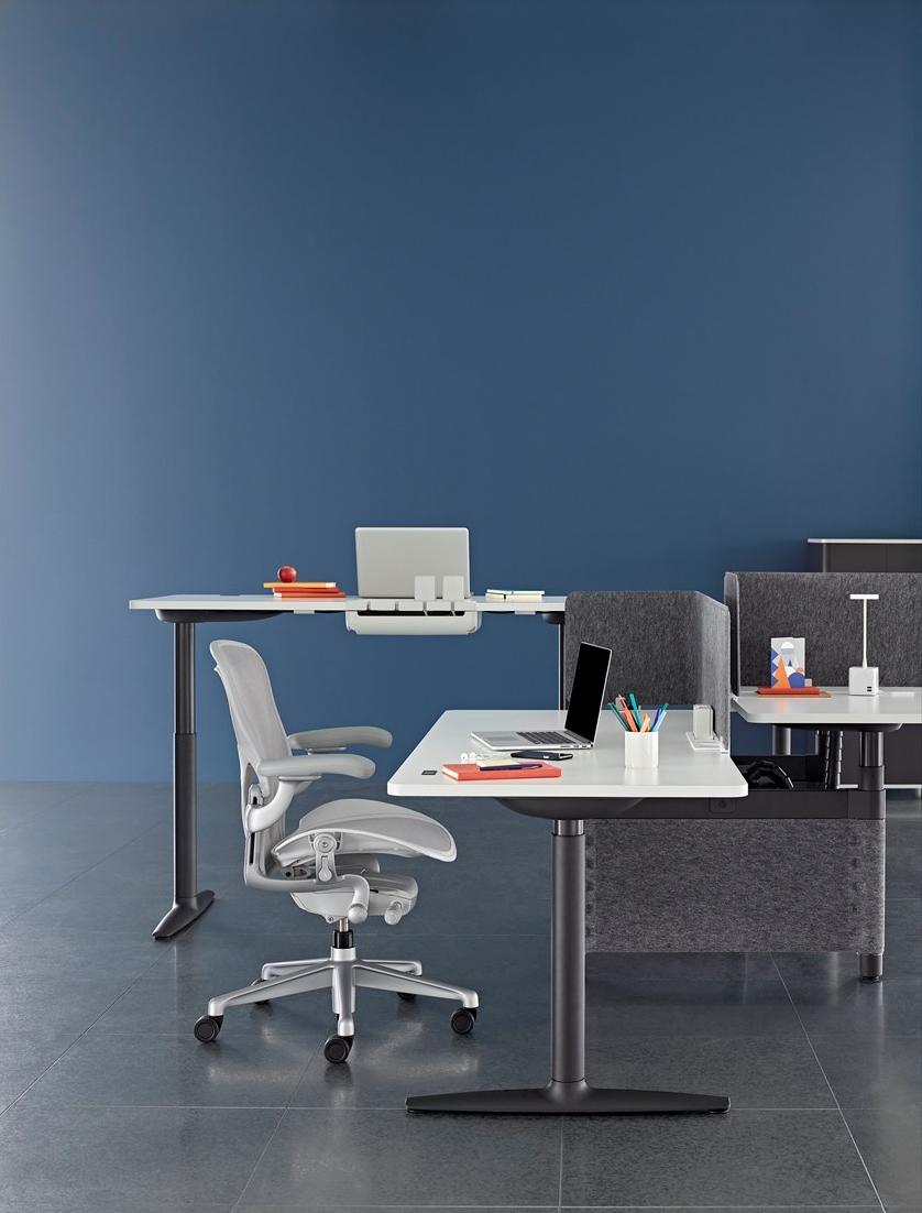 Herman Miller Стул офисный вращающийся с 5 спицами на колесиках Aeron sun-id-1447426 - Вид №15